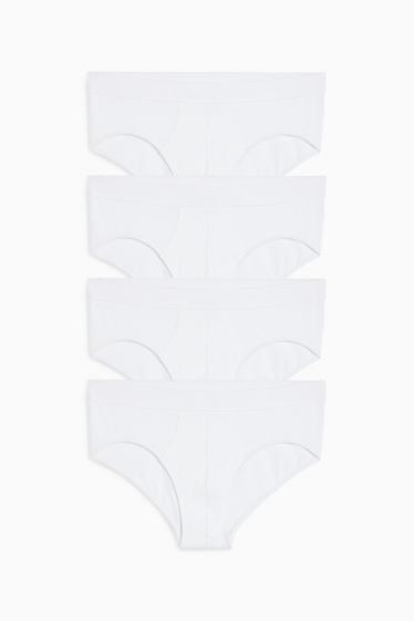 Herren - Multipack 3er - Slip - weiss