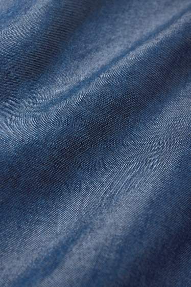 Women - Blouse - dark blue
