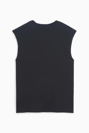 Pánské - Tank top - černá