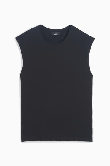 Pánské - Tank top - černá