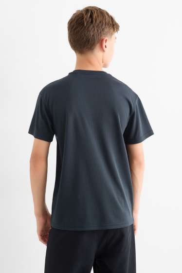 Kinder Jungen - Funktions-Shirt - schwarz