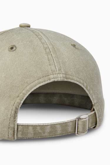 Herren - Jeans-Cap - hellgrün