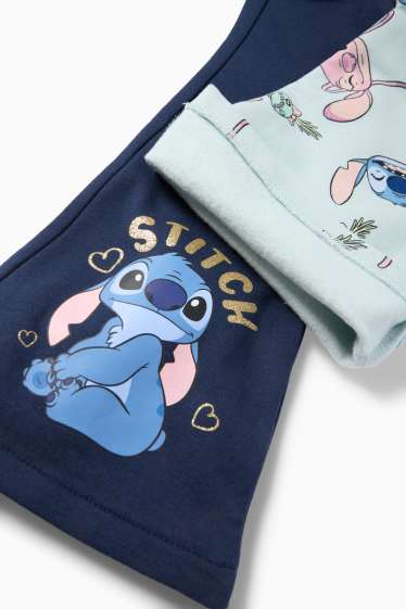 Kinder Mädchen - Multipack 2er - Lilo & Stitch - Flared Leggings - dunkelblau