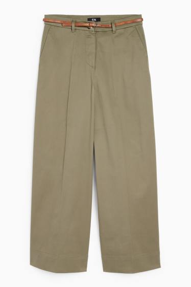 Women - Trousers - green