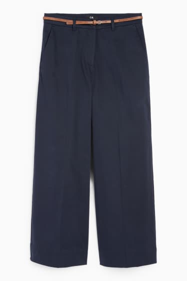 Women - Trousers - dark blue