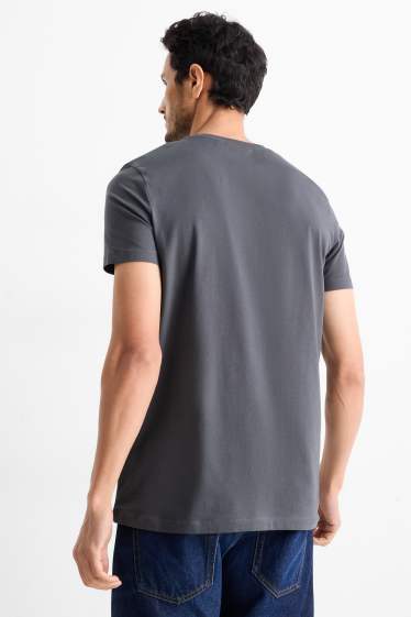 Home - Samarreta de mànigues curtes - slim fit - Flex - gris fosc