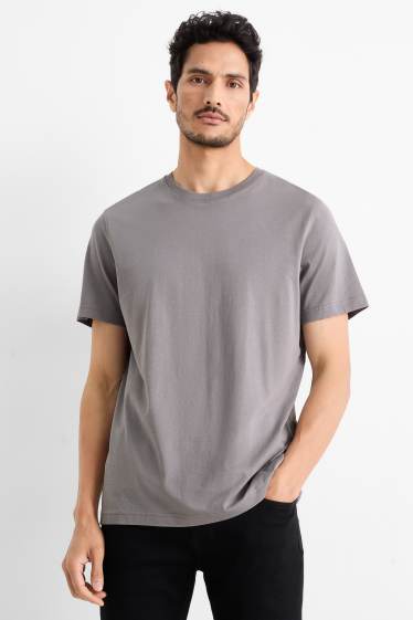 Herren - T-Shirt - Regular Fit - grau
