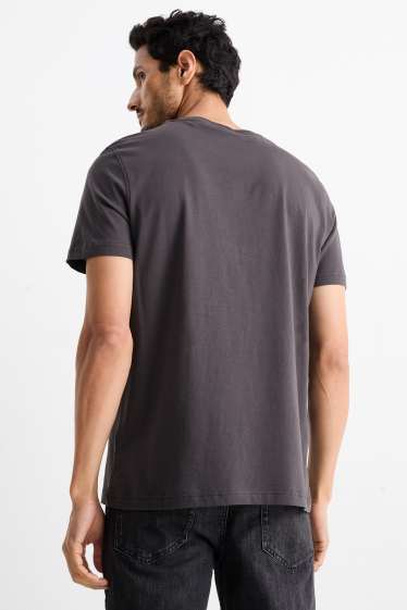 Herren - T-Shirt - Regular Fit - dunkelgrau
