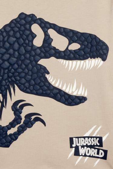 Bambini - Confezione da 3 - Jurassic World - maglia a maniche lunghe - blu / beige