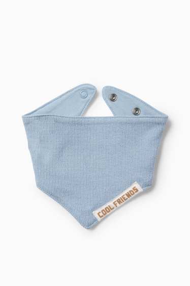 Baby: jongens - Olifant - babyoutfit - 3-delig - wit / blauw