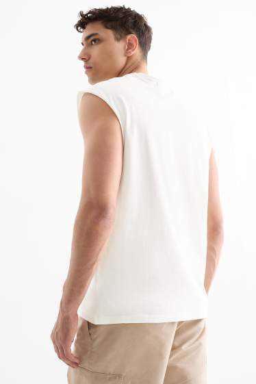 Heren - Tanktop - wit