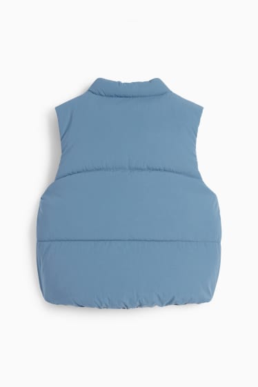 Baby Jungen - Fuchs - Baby-Wende-Steppweste - wasserabweisend - dunkelblau