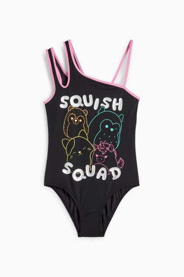 Enfants filles - Squishmallows - maillot de bain - LYCRA® XTRA LIFE™ - noir