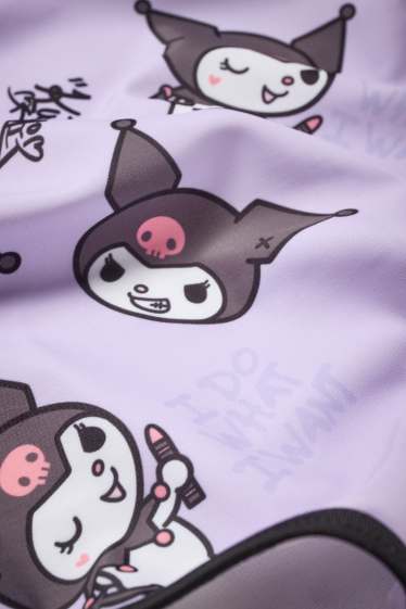 Children Girls - Kuromi - swimsuit - LYCRA® XTRA LIFE™ - light violet