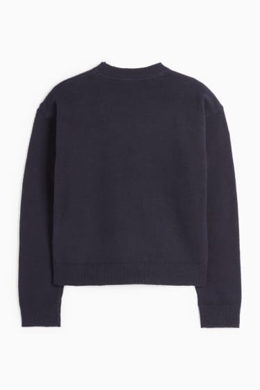 Kinderen: meisjes - Trui - donkerblauw