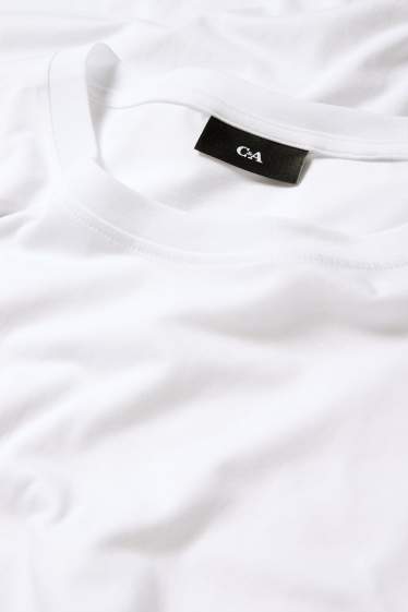 Men - T-shirt - regular fit - white