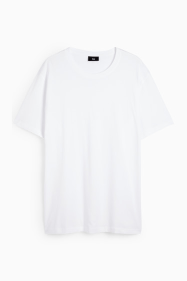 Men - T-shirt - regular fit - white