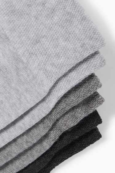 Bărbați - Multipack 3 perechi - șosete - gri