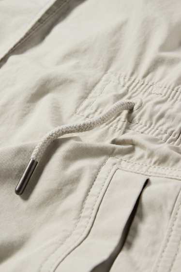 Donna - Parka con cappuccio - grigio chiaro