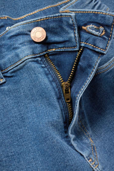 Women - Jegging jeans - high waist - blue denim