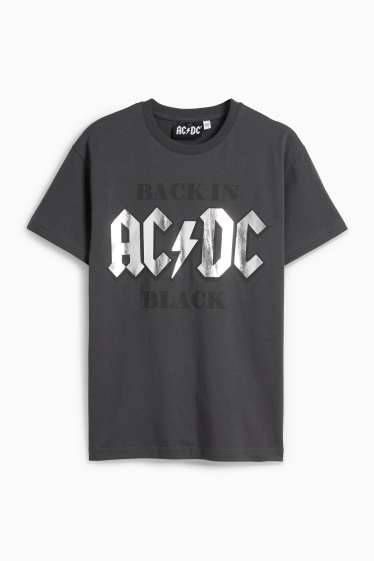 Kinderen: jongens - AC/DC - T-shirt - donkergrijs