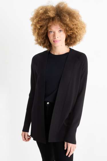 Femmes - Gilet en maille - noir