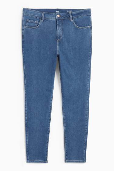 Damen - Jegging Jeans - High Waist - jeansblau