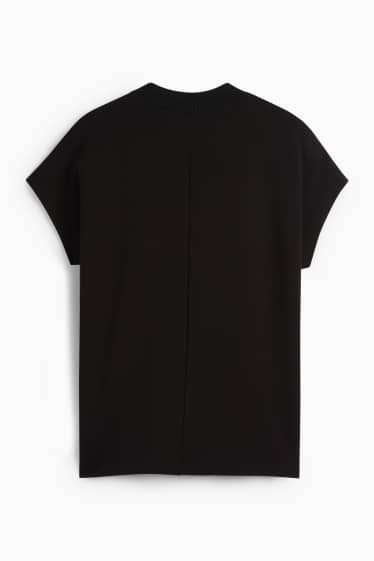 Dámské - Tričko - regular fit - černá