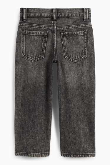 Kinderen: jongens - Loose fit jeans - jeansgrijs