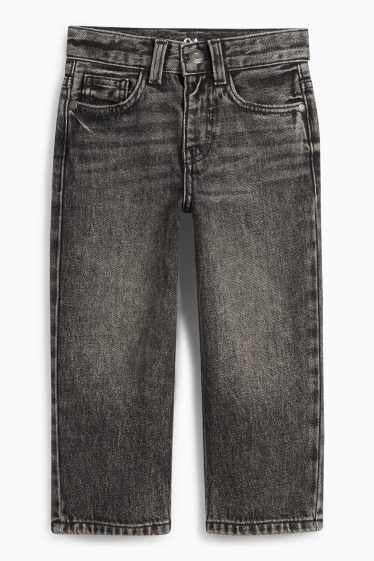 Kinderen: jongens - Loose fit jeans - jeansgrijs
