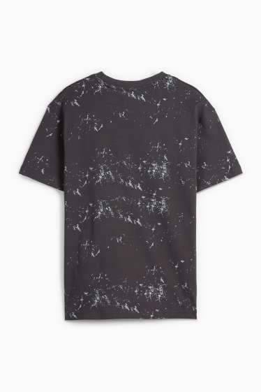 Copii - Băieți - Yu-Gi-Oh! - tricou cu mânecă scurtă - cu model - gri închis