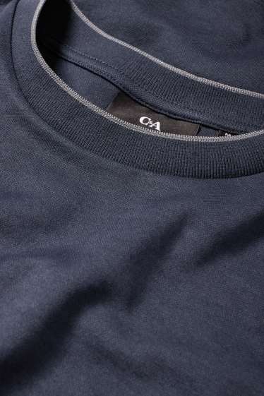 Herren - T-Shirt - Regular Fit - dunkelblau