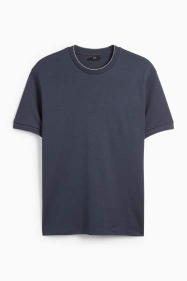 Herren - T-Shirt - Regular Fit - dunkelblau