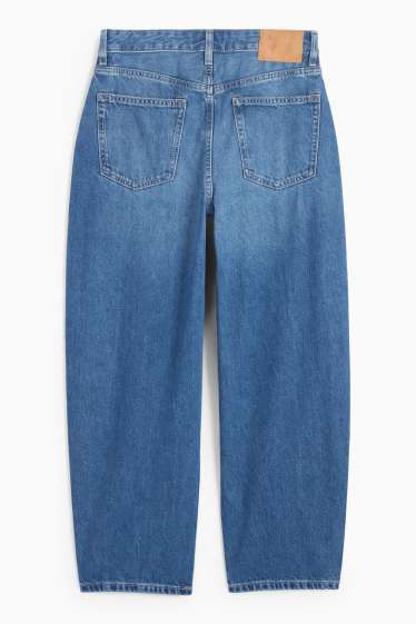 Femmes - Barrel jean - high waist - jean bleu clair