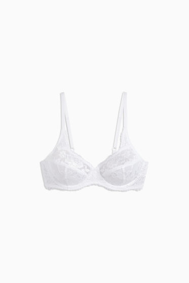 Women - Underwire bra - white