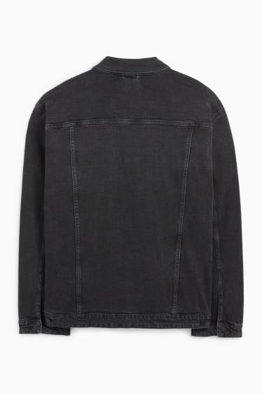 Herren - Jeansjacke - dunkeljeansgrau