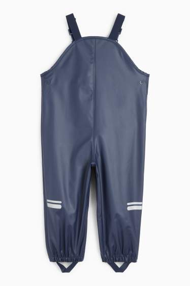 Kinderen: jongens - Regenbroek - waterdicht - donkerblauw