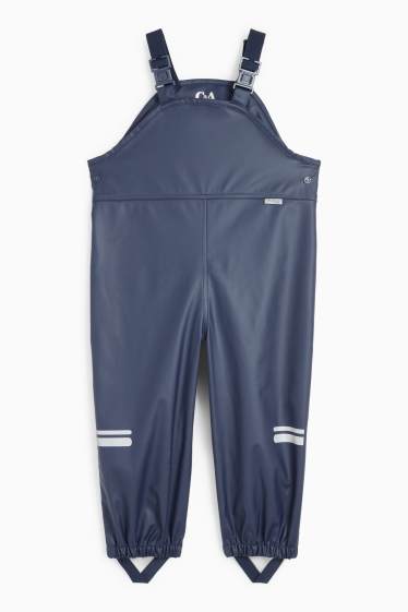 Kinderen: jongens - Regenbroek - waterdicht - donkerblauw