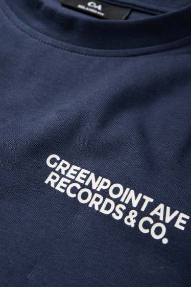 Men - T-shirt - dark blue