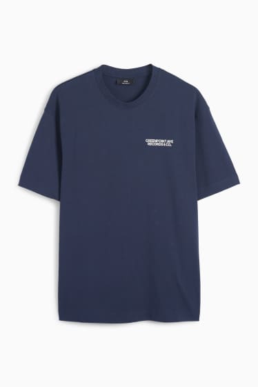 Men - T-shirt - dark blue