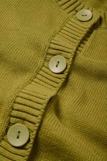 Damen - Strickjacke - grün