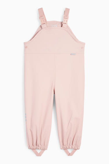 Kinderen: meisjes - Regenbroek - waterdicht - roze