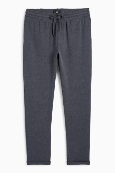 Hommes - Bas de jogging - bleu foncé