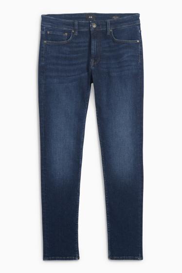 Heren - Skinny jeans - LYCRA® - jeansdonkerblauw