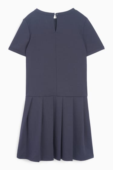 Kinder Mädchen - Kleid - dunkelblau