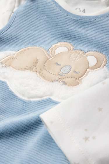 Baby Boys - Koala - romper set - 2 piece - white