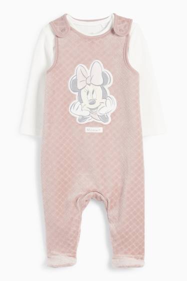 Baby: meisjes - Trappelzakset - wit / roze