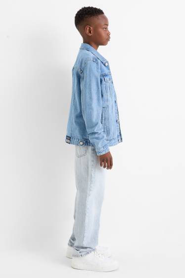 Kinder Jungen - Loose Fit Jeans - helljeansblau