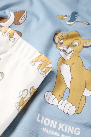 Baby Jungen - Der König der Löwen - Baby-Pyjama - 2 teilig - hellblau