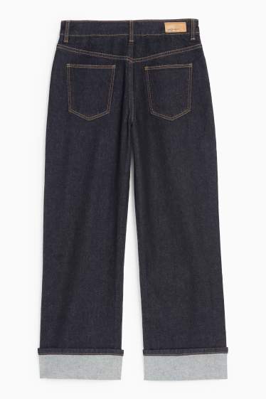 Kinder Mädchen - Baggy Jeans - dunkeljeansblau